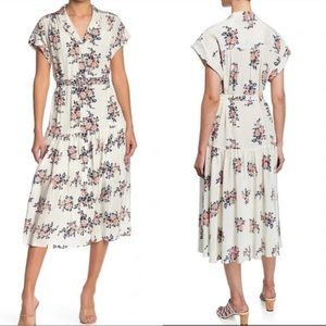 Veronica Beard floral dress size 0 💚